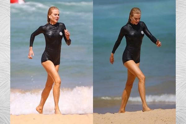 Liburan di Pantai Australia, Nicole Kidman Tampil Bugar dan Seksi di Usia 57 Tahun