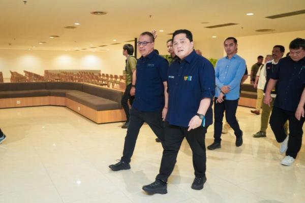 Erick Optimalkan Pelayanan Haji dan Umrah di Terminal 2 F