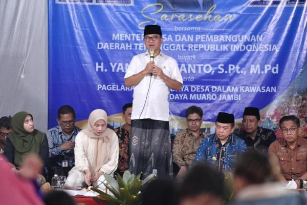 Mendes Yandri: Desa di Jambi Terdepan Sukseskan Program Makan Bergizi