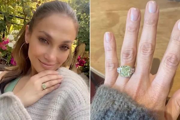 Resmi Bercerai dengan Ben Affleck, Jennifer Lopez Tetap Miliki Cincin Pertunangan Berlian Hijau