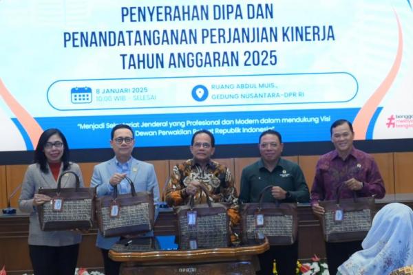 Unit Kerja Setjen DPR Diharapkan Lebih Kreatif Merealisasikan Anggaran