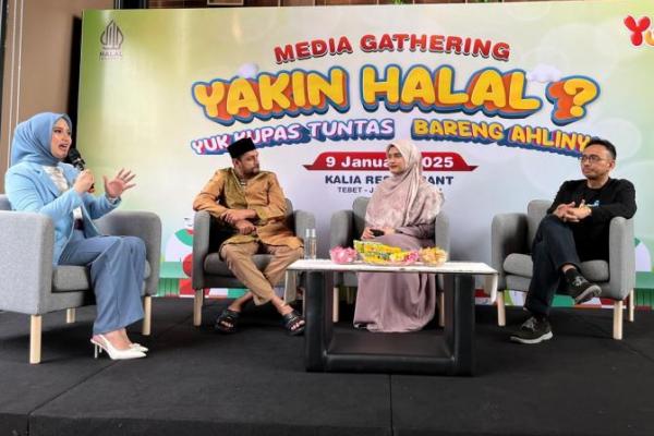 Edukasi Masyarakat, Talkshow Yakin Halal Hadirkan Para Ahlinya