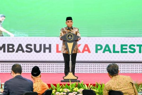 Ketua MPR : MPR Mendukung Perjuangan BAZNAS Memberi Bantuan Kemanusiaan untuk Palestina