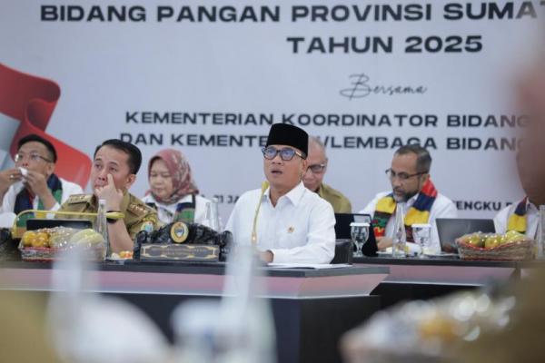 Mendes Yandri Ajak Semua Pihak Awasi Penggunaan Dana Desa untuk Ketahanan Pangan