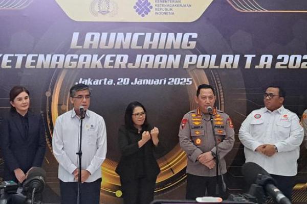 Polri dan Kemenaker Bentuk Desk Ini untuk Wadahi Pekerja dan Buruh 