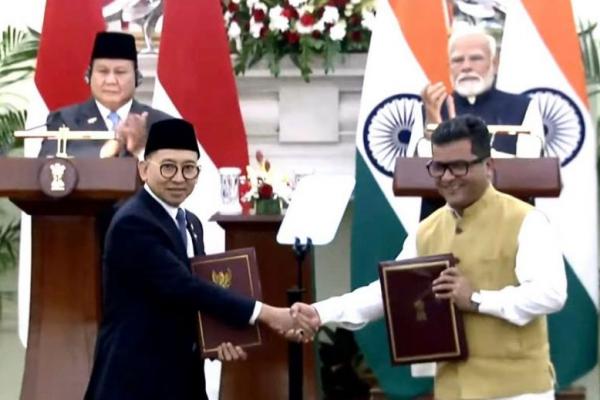 Indonesia-India Resmi Teken Program Pertukaran Budaya 2025-2028