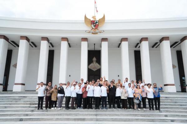 Kunjungi IKN, Ibas: Kawasan Nusantara Asri, Infrastruktur Harus Efisien dan Mumpun