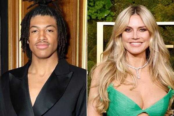 Paris Fashion Week, Supermodel Heidi Klum Bangga dengan Putranya Henry yang Mengikuti Jejaknya