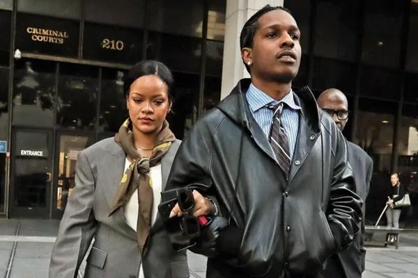 Rihanna Menangis Terharu A$AP Rocky Bebas dari Tuduhan Kasus Penembakan