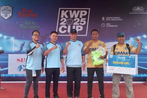 Gelar KWP Cup 2025, Ariawan: Ajang Silaturahmi dan Berbagi Sambut Ramadhan