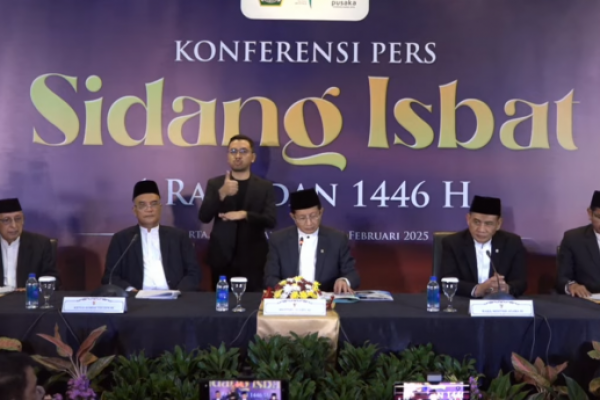 Resmi, 1 Ramadan 1446 H Jatuh pada 1 Maret 2025