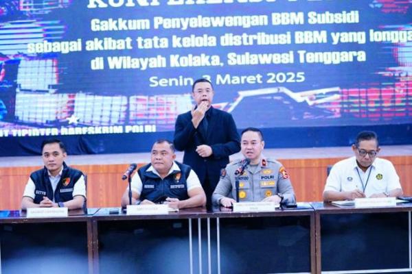 Kerugian 105 Miliar, Polri Bongkar Praktek Penyelewengan BBM Subsidi di Sultra