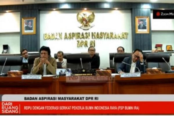 Adapun, pembahasan dalam audiensi tersebut yakni terkait permasalahan hak karyawan dan pensiunan Indofarma Group yang belum dibayar oleh perusahaan hingga saat ini.