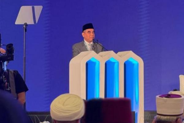 Hadiri Konferensi Liga Muslim Dunia, Ketua MPR Bicara Persatuan dan Pancasila dalam Negara Indonesia