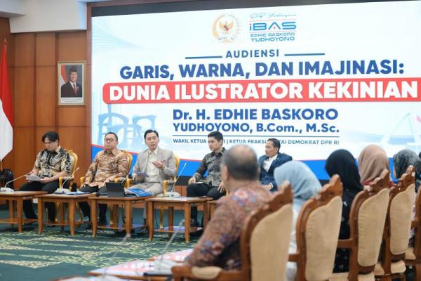 Wakil Ketua MPR: Ilustrator Ciptakan Dunia Penuh Cerita dan Isi Ruang Kosong Pengangguran