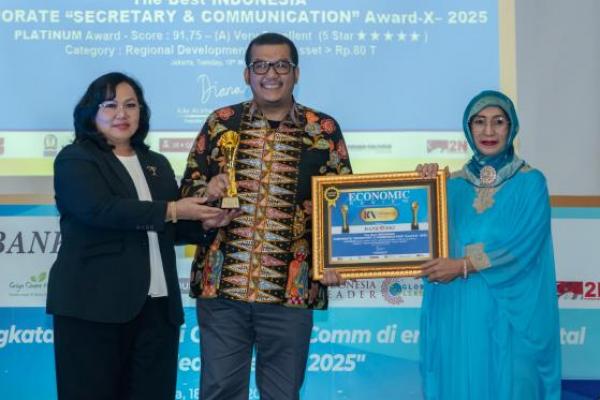  Bank DKI Raih Indonesia Corporate Secretary & Corporate Communication Award 2025